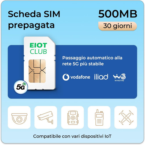 Sim prepagata per - sim,