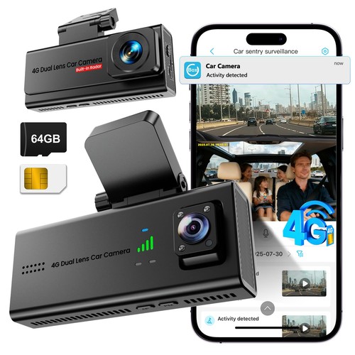 Dash cam auto lte dashcam - dash,